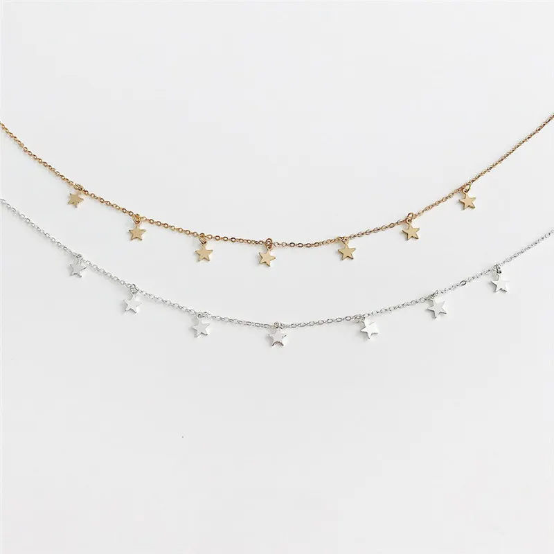 Women's Stars Choker Necklace